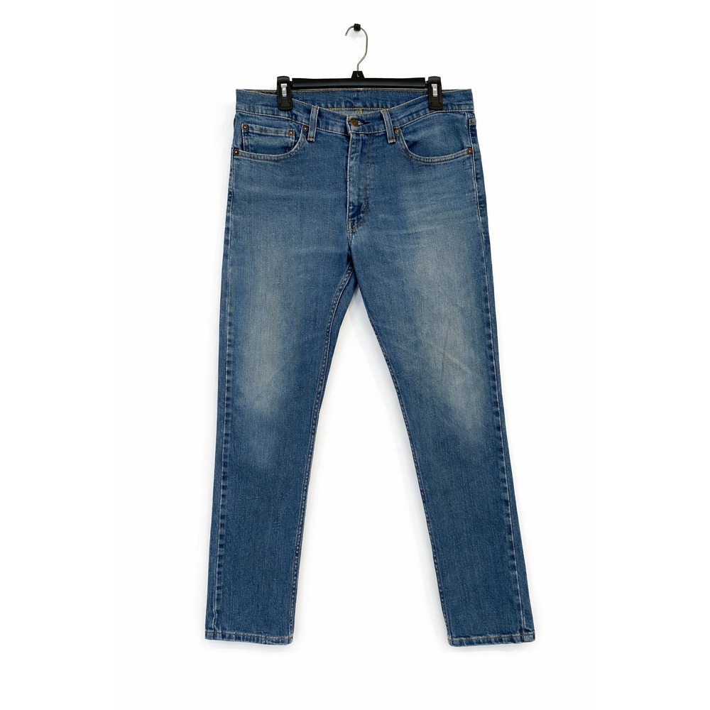 Levi's 505 Jeans Mens 33x30 (34x29 ACTUAL) Regular Straight Blue‎ Denim Vintage